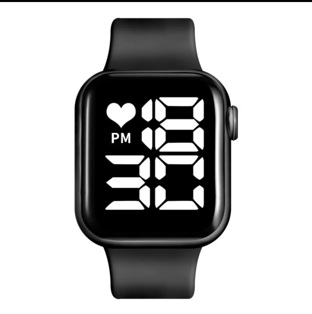 Relógio digital Lumora Pulse preto